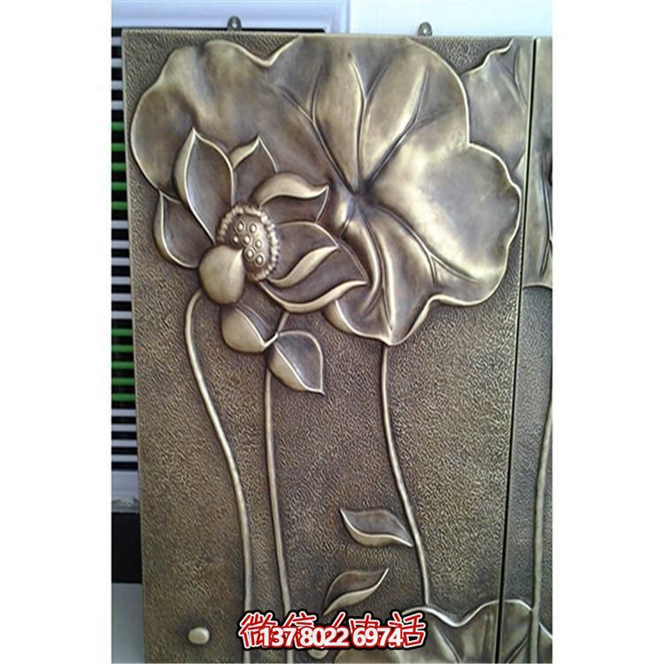 品質(zhì)生活，精致家居——荷葉荷花系列銅雕擺件