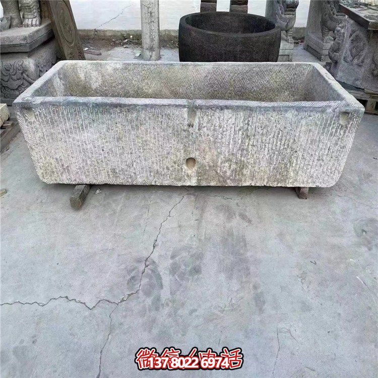 經(jīng)典石槽景觀裝飾，營造自然和諧的室外空間