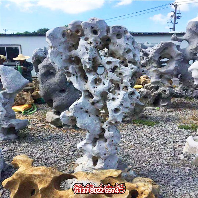 太湖石雕創意景區，帶您領略大理石之美