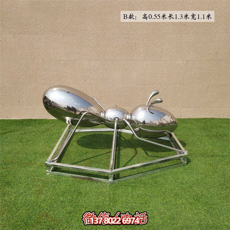 不銹鋼螞蟻雕塑，讓你的小區、公園、草坪更具特色