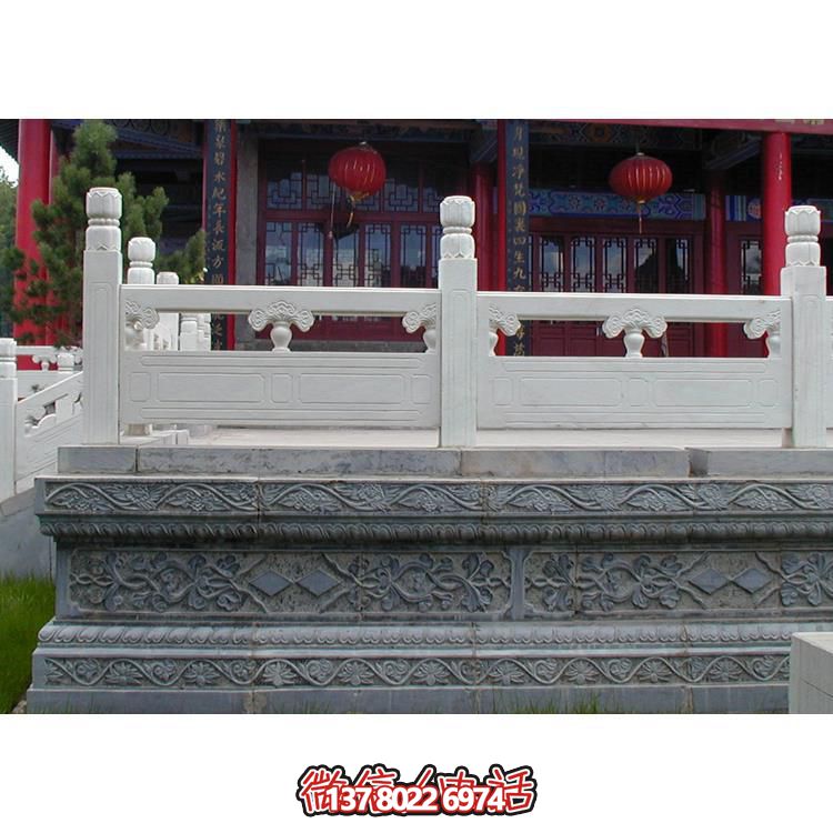 質(zhì)感卓越，自然美觀的花崗巖臺(tái)階欄桿圍欄