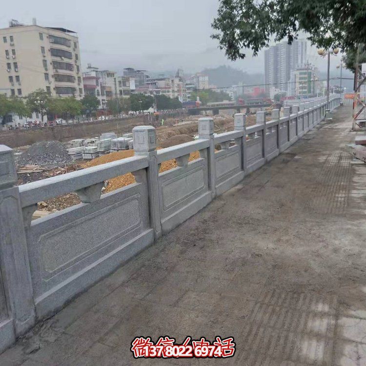 精美大理石雕塑圍欄，美化您的城市河道