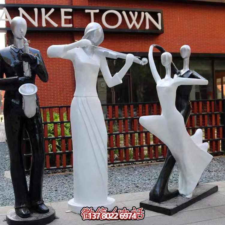 商場(chǎng)景區(qū)玻璃鋼彩色創(chuàng)意卡通景觀雕塑