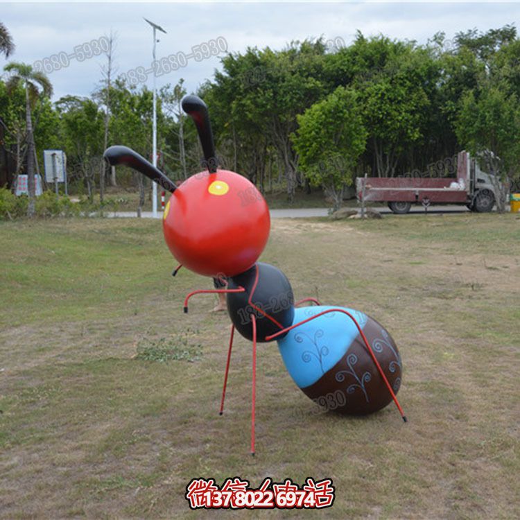 游樂(lè)園工農(nóng)業(yè)園卡通玻璃鋼螞蟻雕塑 游樂(lè)園工農(nóng)業(yè)園卡通玻璃鋼螞蟻雕塑