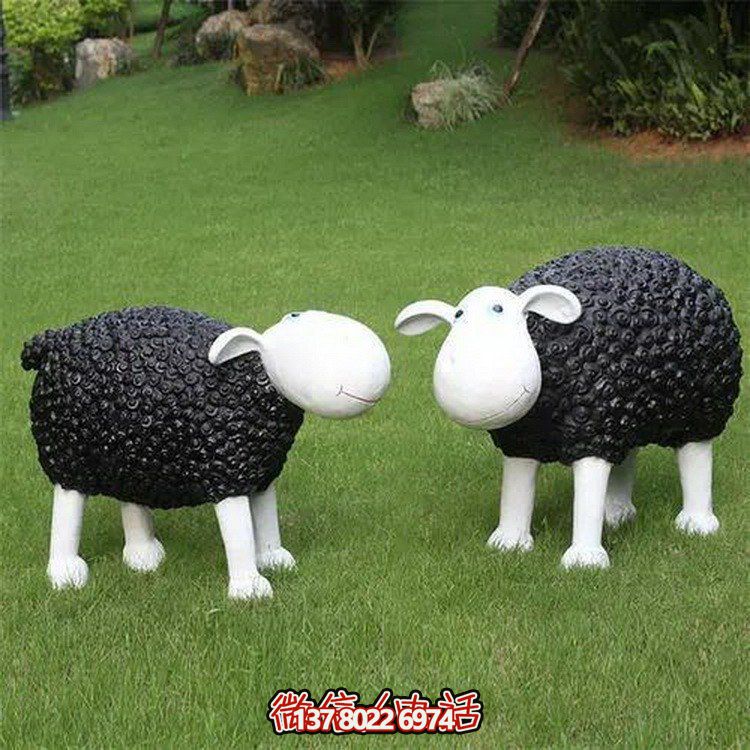 玻璃鋼仿真卡通人物動(dòng)物雕塑園林景觀小品