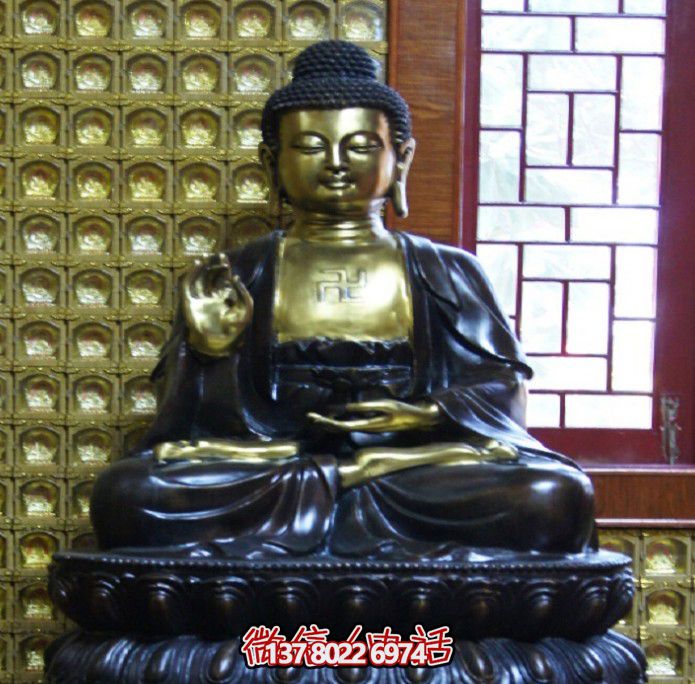 寺廟供奉神佛玻璃鋼彩繪如來佛祖雕塑 寺廟供奉神佛玻璃鋼彩繪如來佛祖雕塑