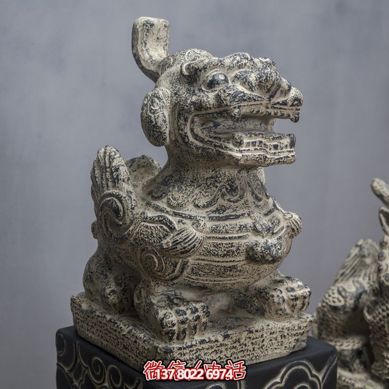 仿古做舊石雕創(chuàng)意公園戶外貔貅雕塑 仿古做舊石雕創(chuàng)意公園戶外貔貅雕塑