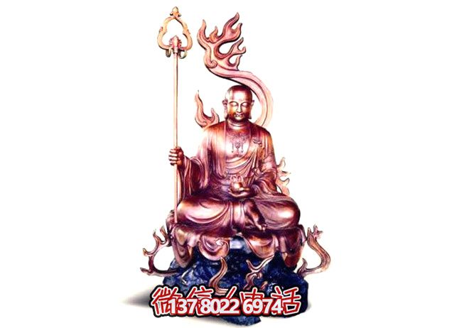 菩薩佛像寺廟仿銅地藏王雕塑 菩薩佛像寺廟仿銅地藏王雕塑