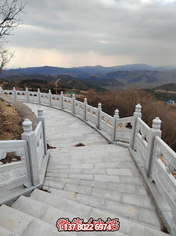 花崗巖石雕欄桿欄板 花崗巖石雕欄桿欄板