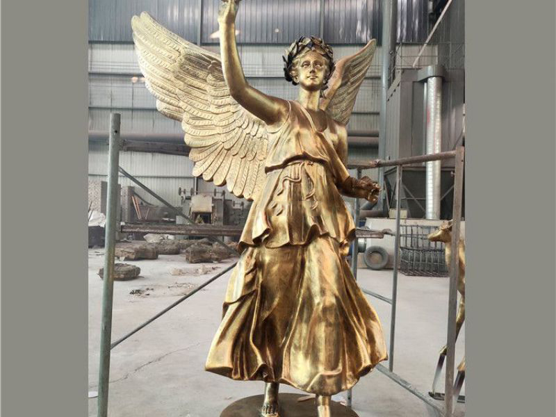 鑄鋁天使雕塑16 鑄鋁天使雕塑16