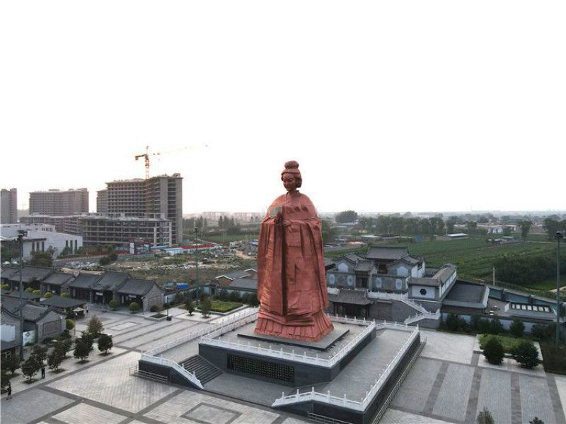 孟母銅像 孟母銅像